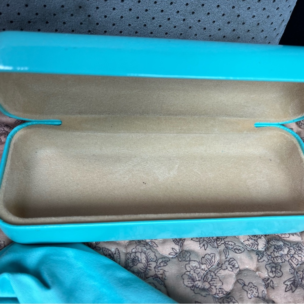 Tiffany & Co. Gold and Brown Sunglasses - Picture 6 of 12